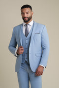 Light Blue 3Pc Suit