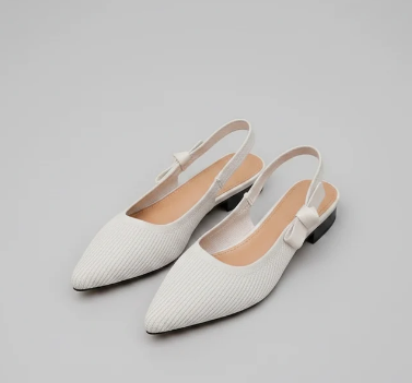 Knit Bow Shoe
