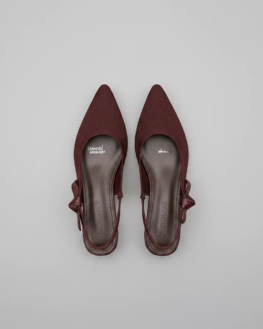 Knit Bow Shoe