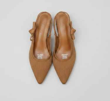 Knit Bow Shoe