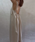 Beige Airflow dress