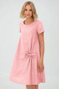 Linen petite dress