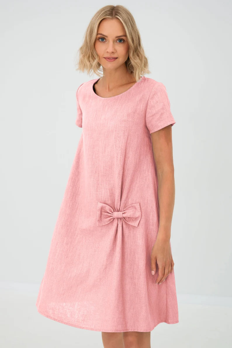 Linen petite dress