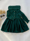 Long Sleeve Ruffled Dress
