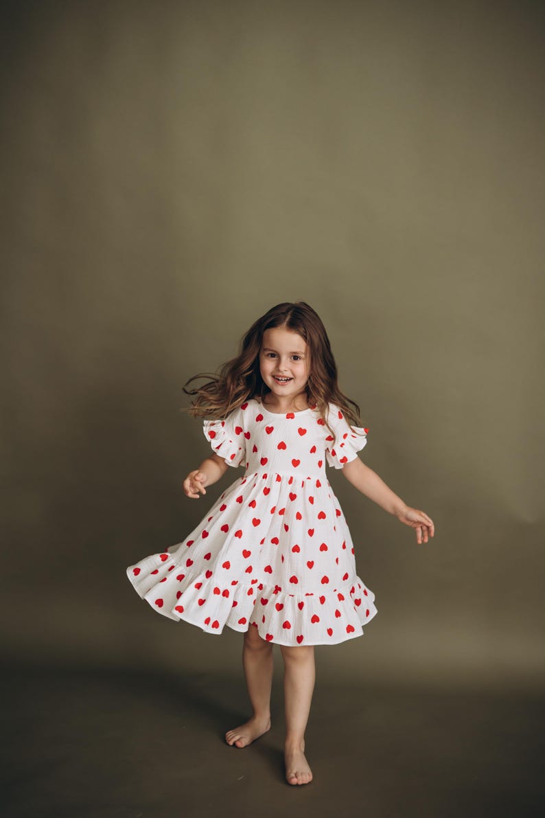 Heart Printed Dress