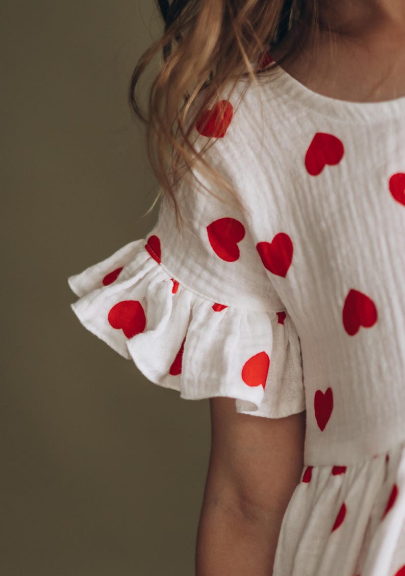 Heart Printed Dress