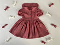 Short Sleeve Ruffled Dress
