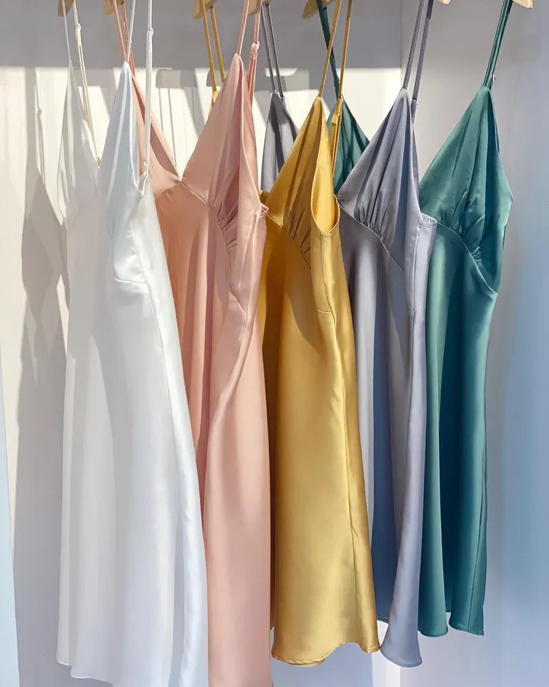 Bridal Party - Satin Nightgown