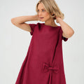 Linen petite dress
