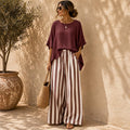 Palazzo Pants Set