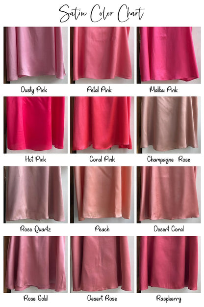 Satin Tie Knot Pajamas