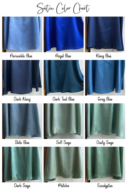 Satin Tie Knot Pajamas