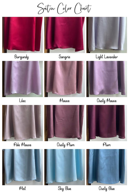 Satin Tie Knot Pajamas