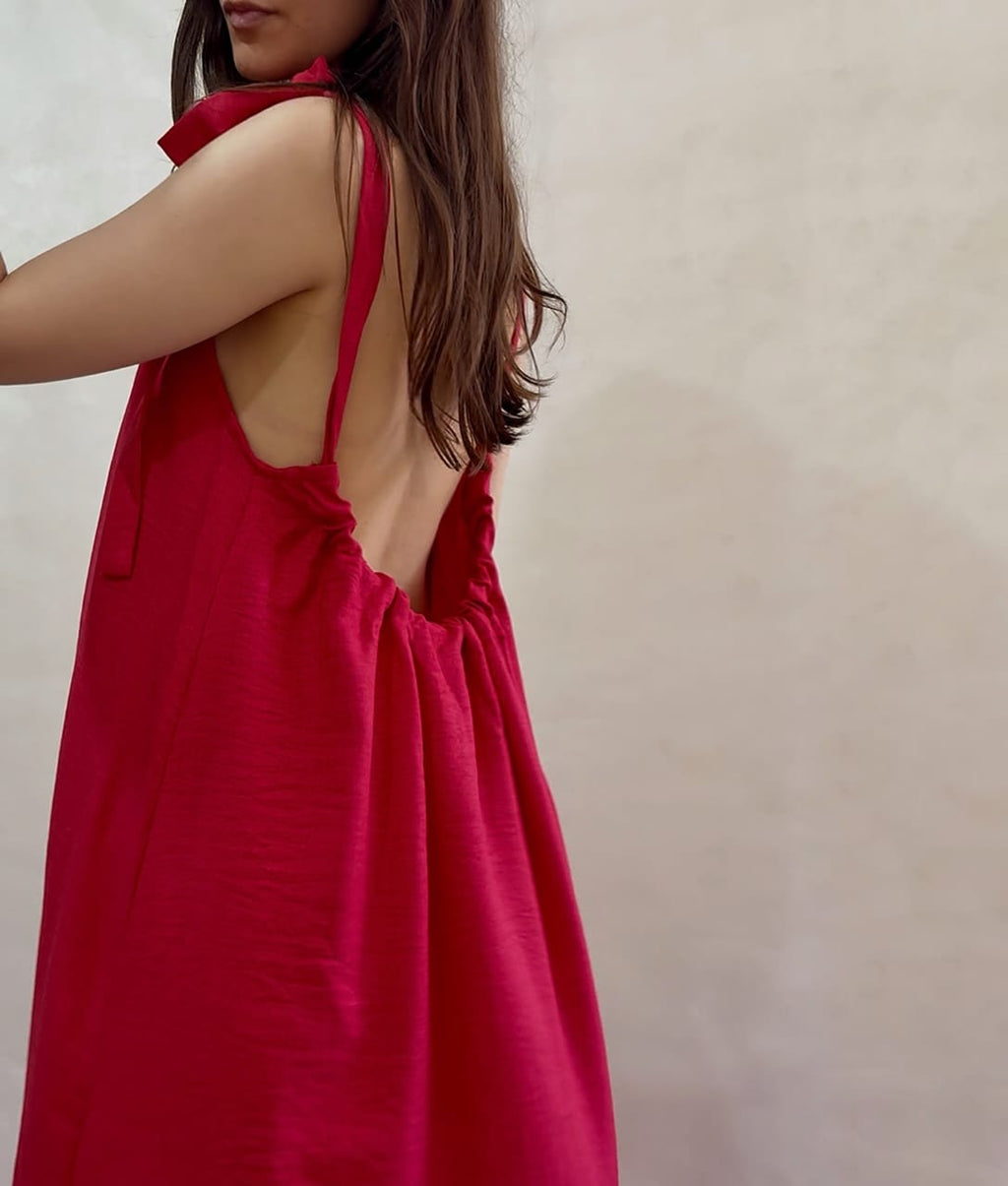Red Airflow dress