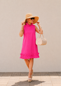 Ruffle Hem Dress
