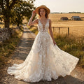 Boho Wedding Gown