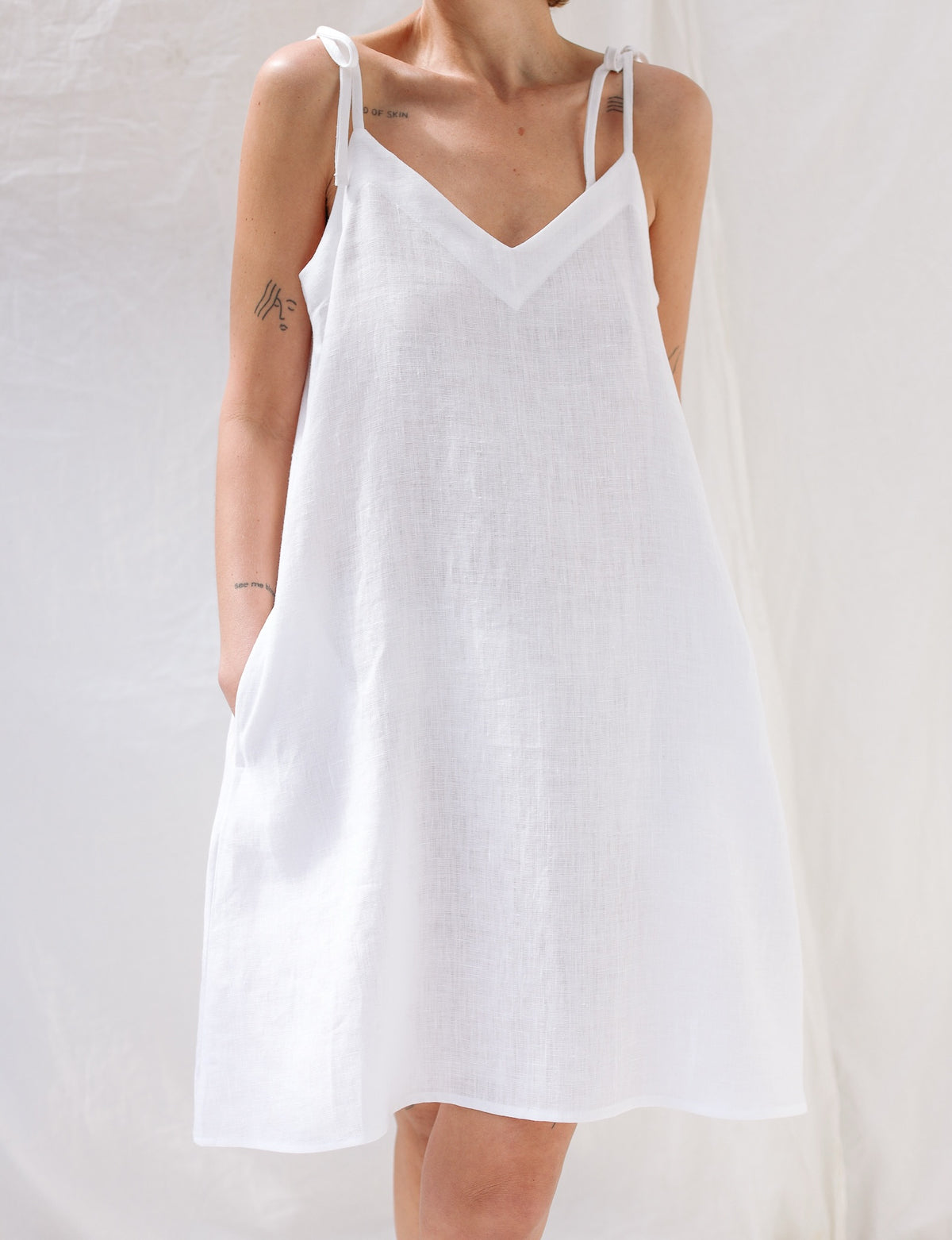 Lauri Linen Dress