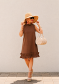 Ruffle Hem Dress